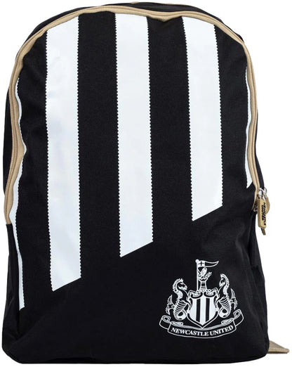 Newcastle United Stripe Backpack - Black
