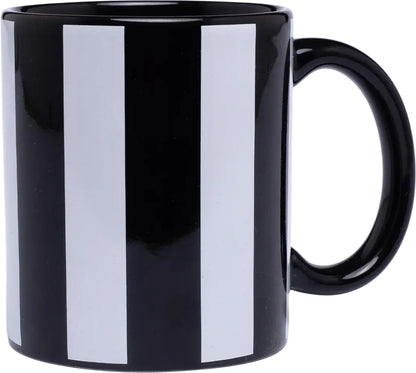 Newcastle United Striped Mug - Black