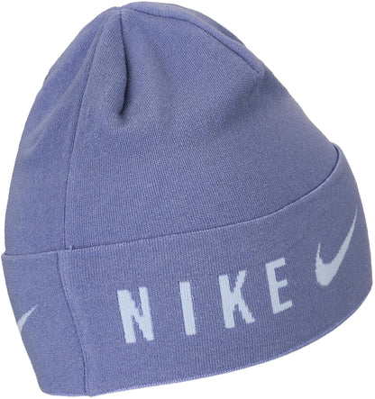 Nike Dri-Fit Lightweight Knit Cuffed Running Beanie - Blue