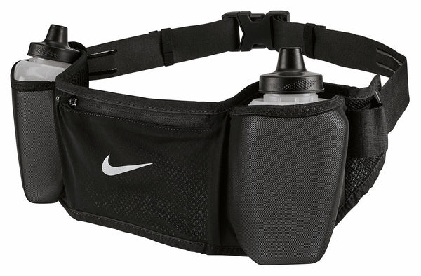 Nike Flex Stride 24oz Running Double Bottle Belt Black – Start