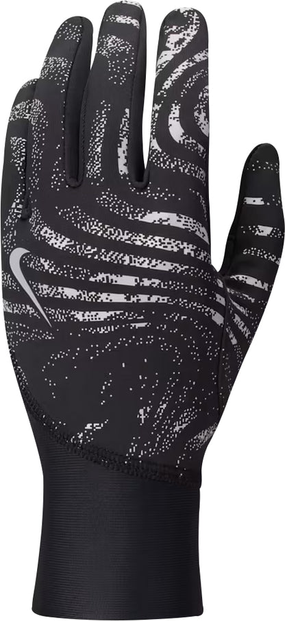 Nike Pacer Reflective Midweight Mens Running Gloves - Black