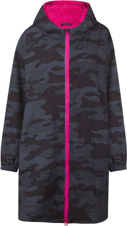 Northern Expo Camma Mid Length Changing Robe - Black Camo