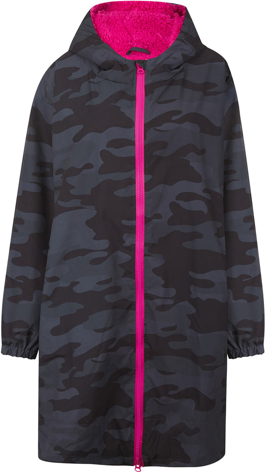 Northern Expo Camma Mid Length Changing Robe - Black Camo