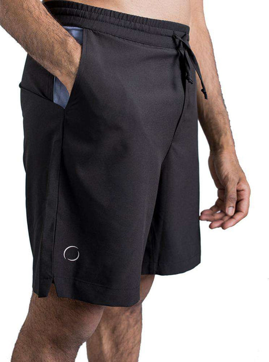 Ohmme Mayura Mens Yoga Shorts - Black