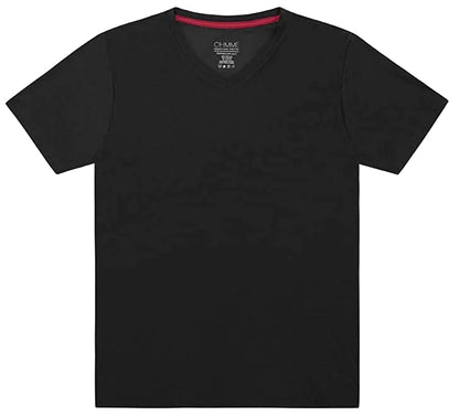 Ohmme Triangulum Short Sleeve Mens Yoga Top - Black