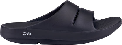 Oofos OOahh Recovery Sliders - Black