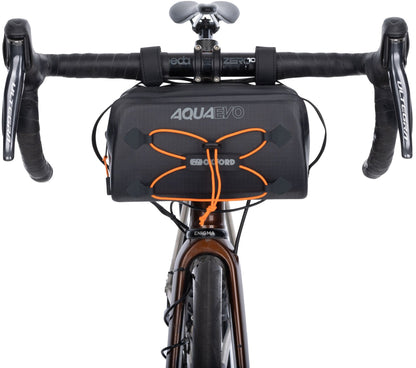 Oxford Aqua Evo Adventure Daytripper Handlebar Pack - Black
