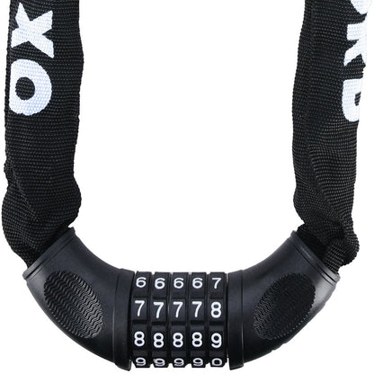 Oxford Combination Chain 0.9m x 6mm Round Bike Lock