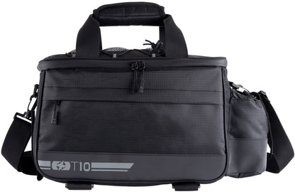 Oxford T10 Rack Top Bag 10L - Black