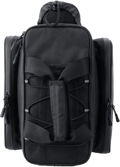 Oxford T18 Rack Top Bag With 18L Pannier Bag - Black