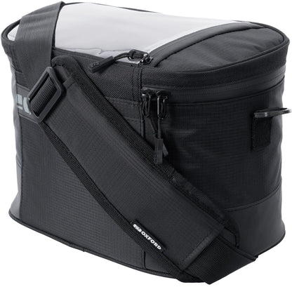 Oxford T8 QR 8L Handlebar Bags - Black