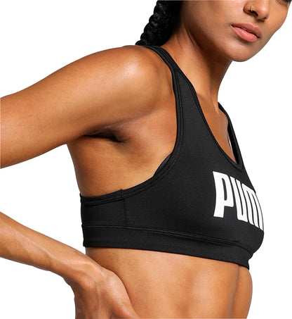 Puma 4KEEPS Wpmens Running Sports Bra - Black