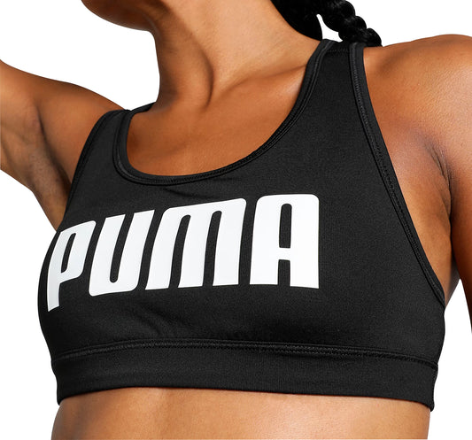 Puma 4KEEPS Wpmens Running Sports Bra - Black