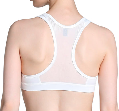 Puma 4KEEPS Womens Running Sports Bra - White