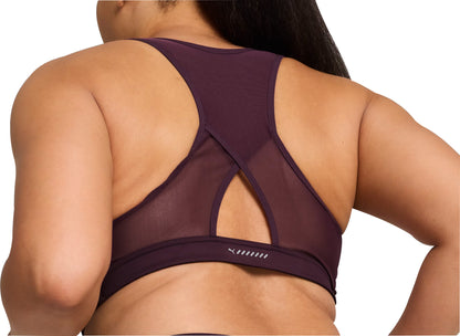Puma 4KEEPS Womens Running Sports Bra - Purple