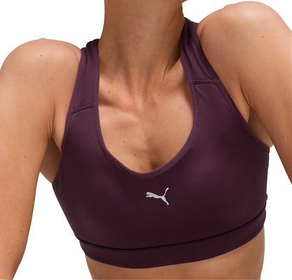 Puma 4KEEPS Womens Running Sports Bra - Purple