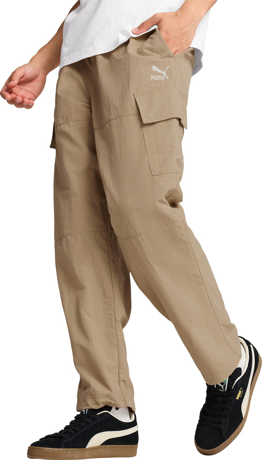 Puma Classic Mens Cargo Pants - Brown
