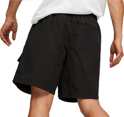 Puma Classic Mens Cargo Shorts - Black