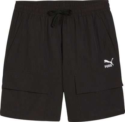 Puma Classic Mens Cargo Shorts - Black