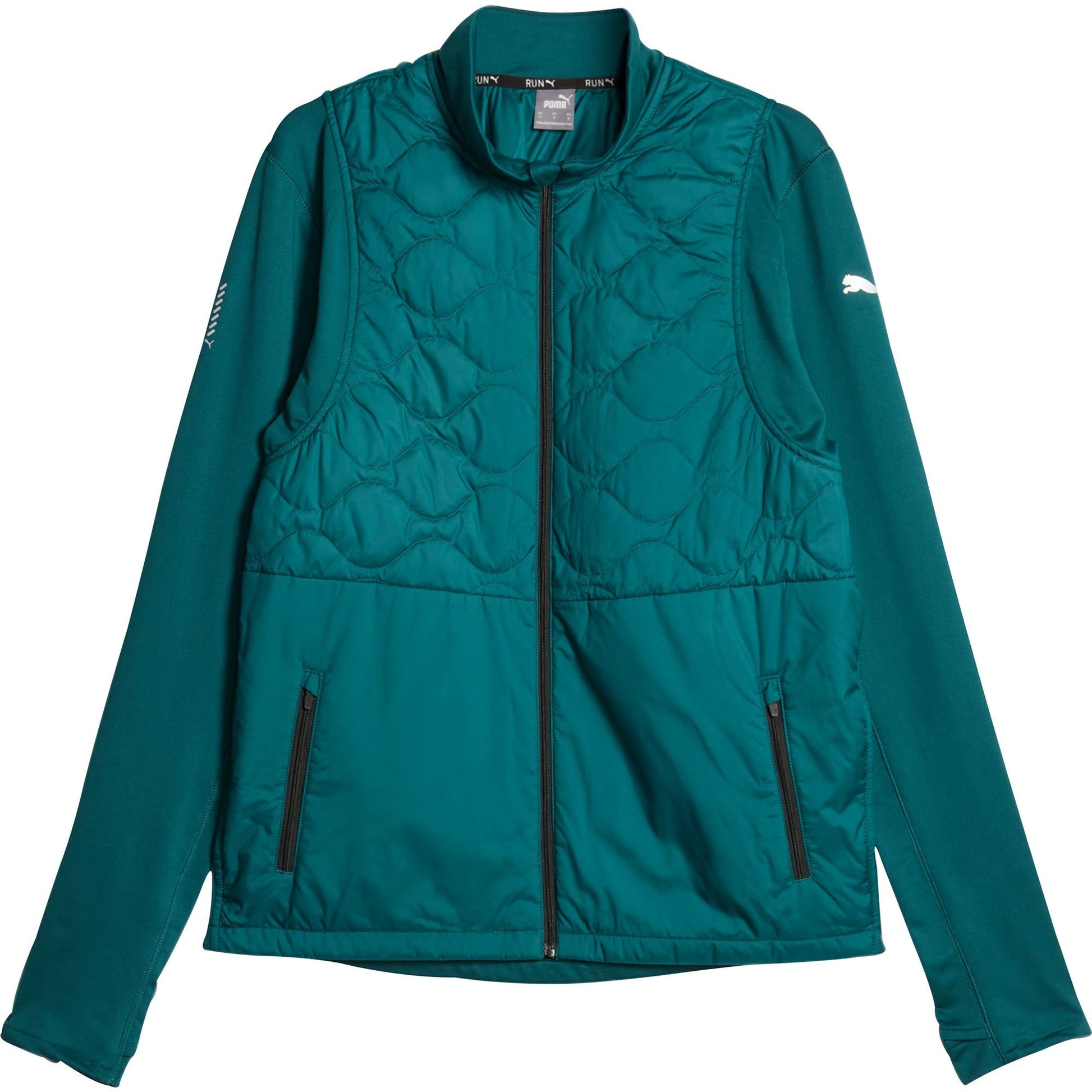 Puma Cloudspun Wrmlbl Jacket Front - Front View