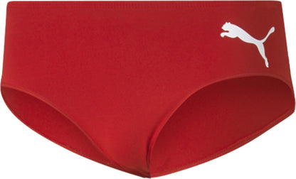 Puma Cross The Line Womens Running Briefs - Red