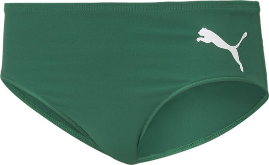 Puma Cross The Line Womens Running Briefs - Green