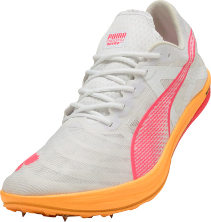 Puma Crossfox Nitro Elite Cross Country Running Spikes - White