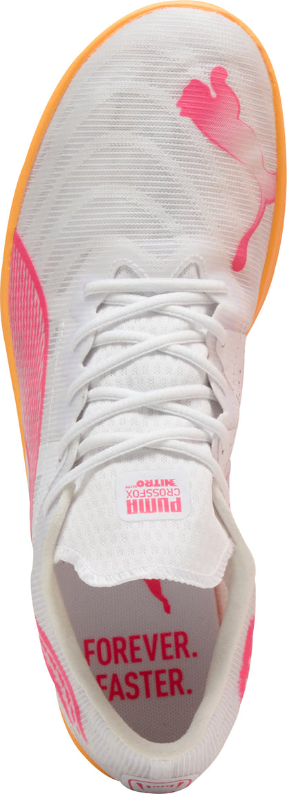 Puma Crossfox Nitro Elite Cross Country Running Spikes - White