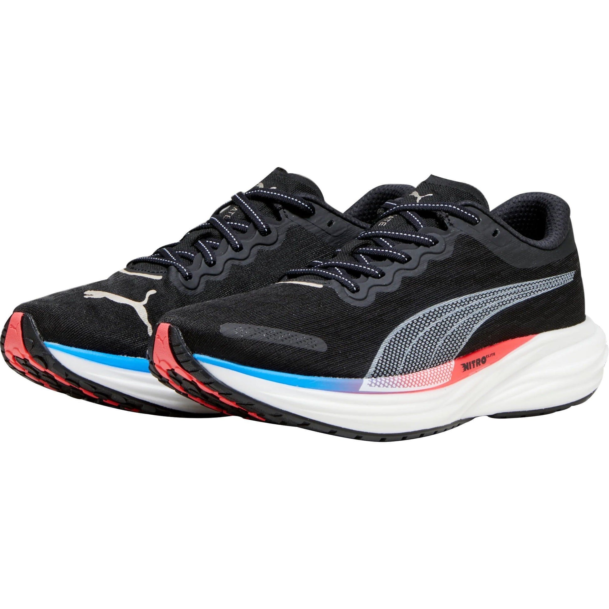 Puma Deviate Nitro Mens Running Shoes Black – Start Fitness