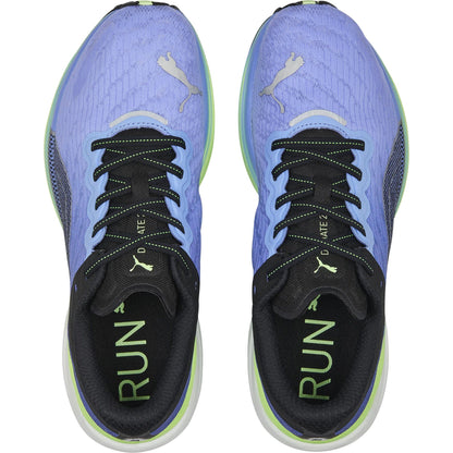 Puma Deviate Nitro 2 WIDE FIT Mens Running Shoes - Blue – Start Fitness