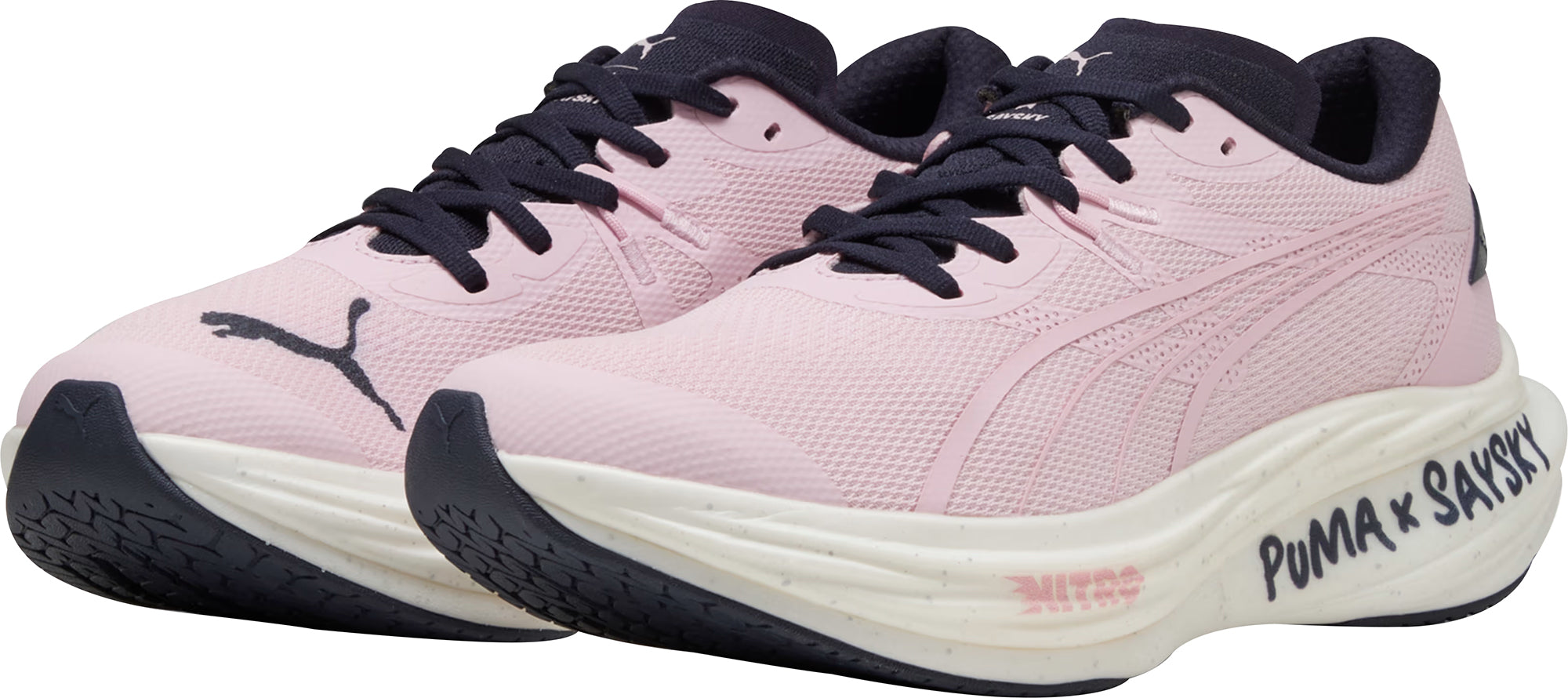 Puma Deviate Nitro 3 X SAYSKY Womens Running Shoes - Pink