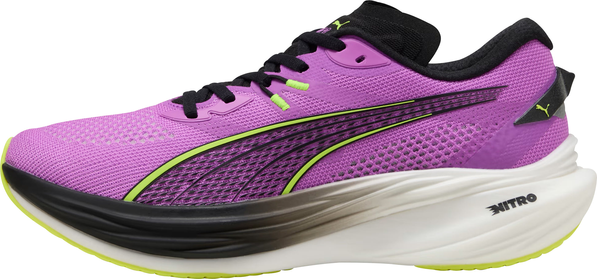 Puma Deviate Nitro Mens Running Shoes Purple – Start Fitness