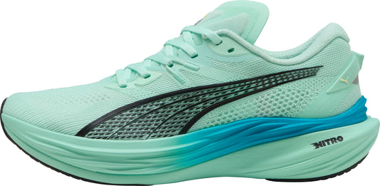 Puma Deviate Nitro 3 Mens Running Shoes - Green