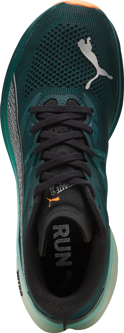Puma Deviate Nitro 3 Mens Running Shoes - Green