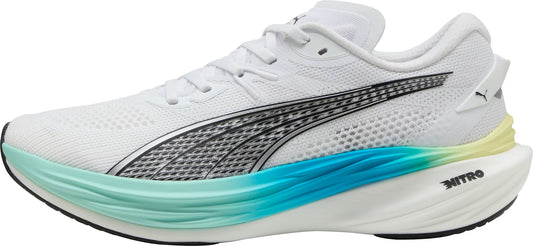 Puma Deviate Nitro 3 Mens Running Shoes - White