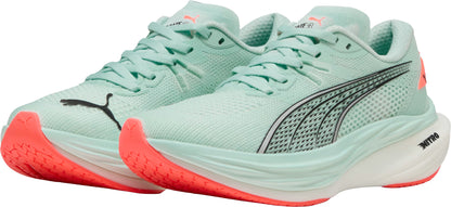 Puma Deviate Nitro 3 Womens Running Shoes - Green