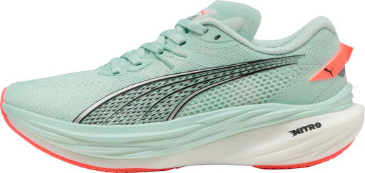 Puma Deviate Nitro 3 Womens Running Shoes - Green