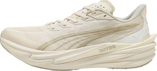 Puma Deviate Nitro 4 Mens Running Shoes - Cream