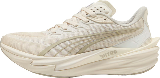 Puma Deviate Nitro 4 Womens Running Shoes - Cream
