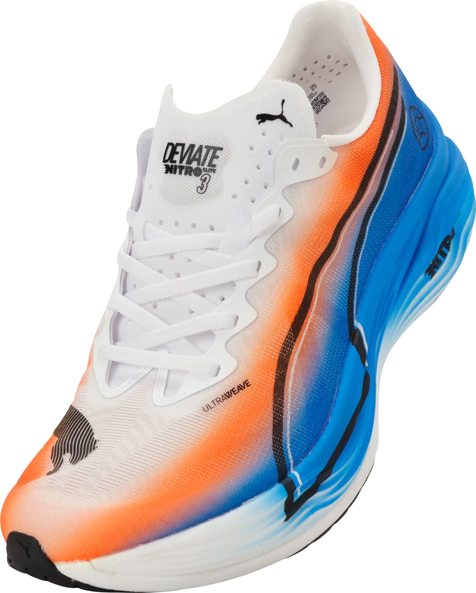 Puma Deviate Nitro Elite 3 Womens Running Shoes - White – Start