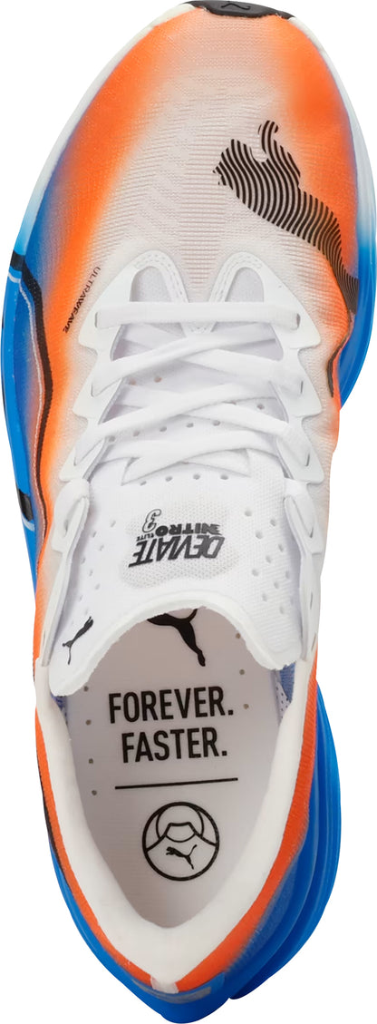 Puma Deviate Nitro Elite 3 Mens Running Shoes - White