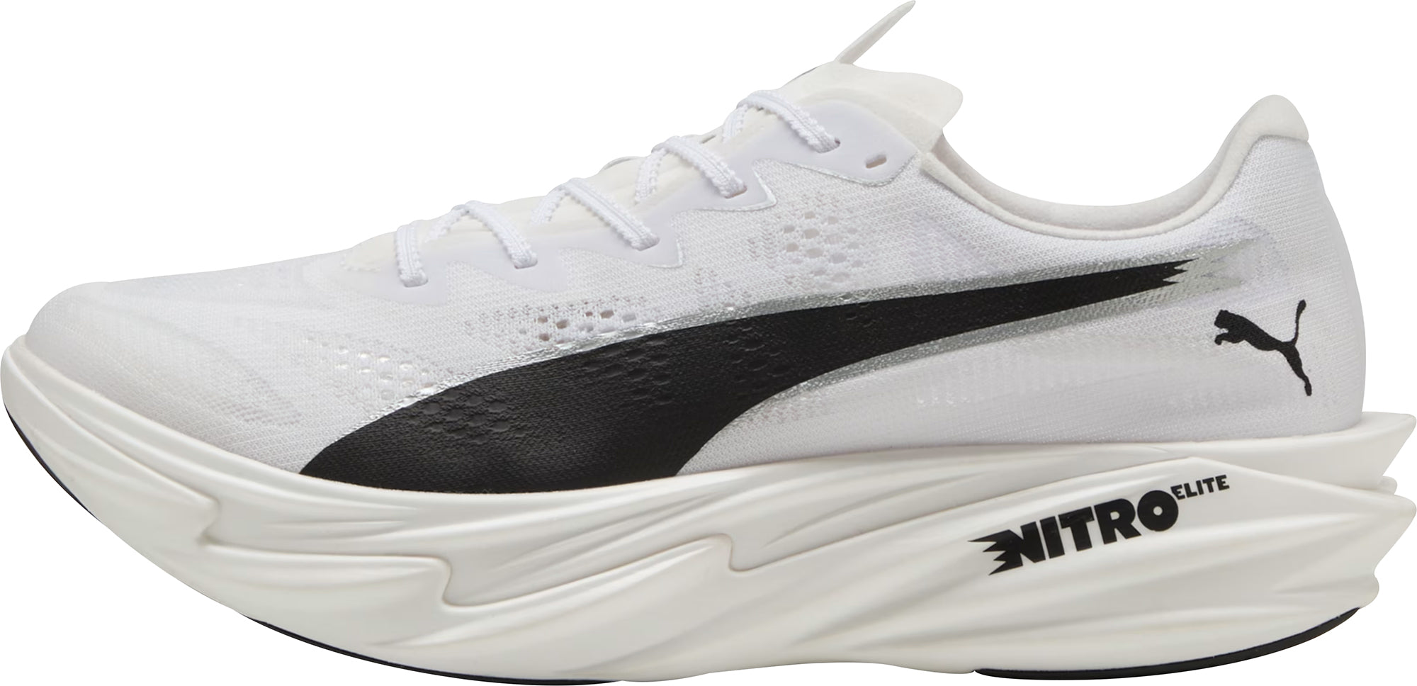 Puma Deviate Nitro Elite 4 Mens Running Shoes - White – Start Fitness