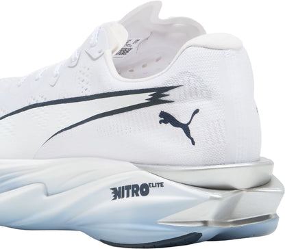 Puma Deviate Nitro Elite 4 Mens Running Shoes - White