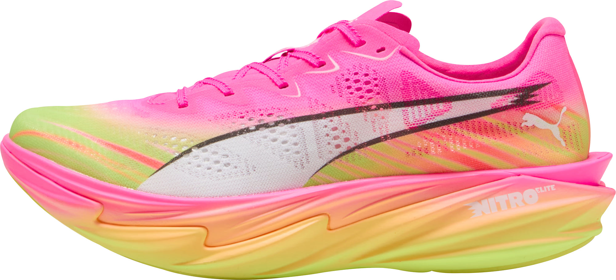 Puma Deviate Nitro Elite 4 ST Mens Running Shoes - Pink – Start Fitness