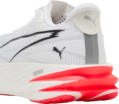 Puma Deviate Pure Nitro Mens Running Shoes - White