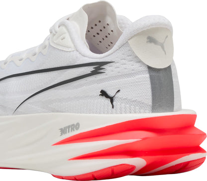 Puma Deviate Pure Nitro Womens Running Shoes - White