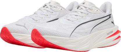 Puma Deviate Pure Nitro Womens Running Shoes - White