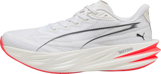 Puma Deviate Pure Nitro Womens Running Shoes - White