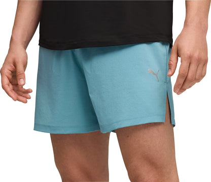 Puma DreamRun DryCELL 5 Inch Mens Running Shorts - Blue