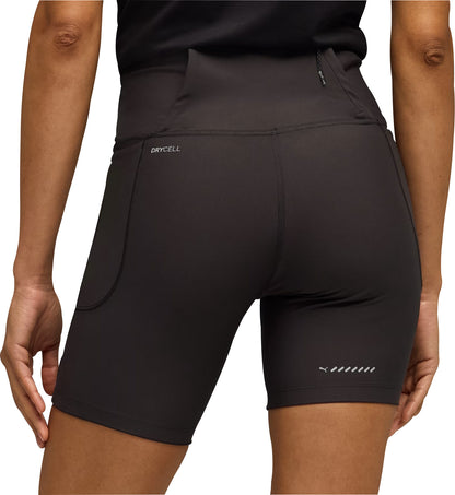 Puma DreamRun 7 Inch Womens Short Running Tights - Black